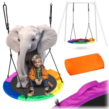 Neo-Sport Swingo XXL fészekhinta többszínű 110 cm (1050)