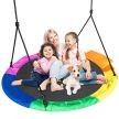 Neo-Sport Swingo XXL többszínű fészekhinta 120 cm