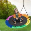 Neo-Sport Swingo XXL többszínű fészekhinta 120 cm