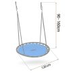 Neo-Sport Swingo fészekhinta 120 cm kék (110221)