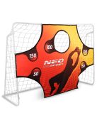 Neo-Sport XL futballkapu focikapu 245 x 155 x 80 cm célzófallal