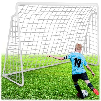 Neo-Sport NS-496 Futballkapu 300x200x90 cm fehér (1496)