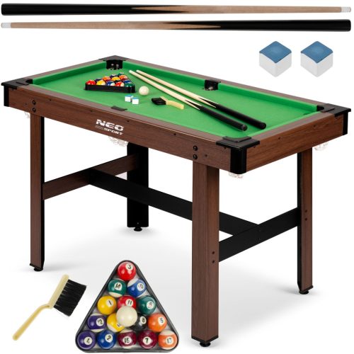 Neo-Sport NS-807 biliárdasztal sötétbarna 122 x 61 x 76 cm (180700)