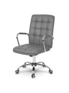 Sofotel Benton szürke eco-bőr irodai szék forgószék