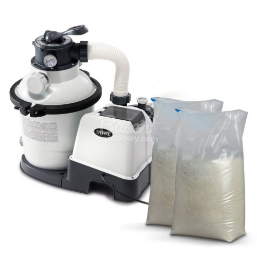 INTEX 26652 Homokszűrő szivattyú 12000 l/h + 50 kg homok