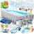 Basen ogrodowy stelażowy 400 x 200 x 100 cm 17w1 INTEX 26788 + maszynka do baniek GRATIS