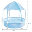 INTEX 28209 Gyermek medence tetővel 183 x 38 cm (28209)