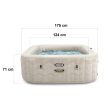 Dmuchane SPA z hydromasażem 4 osobowe INTEX 28446