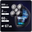 Berdsen BD-265 elektromos borotva, fekete