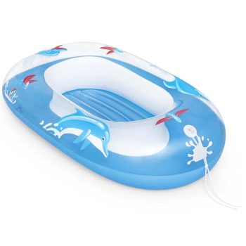   Delfin felfújható csónak úszáshoz 102 x 69 cm Bestway 34037