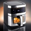 Frytkownica beztłuszczowa Air fryer Berdsen BD-656 srebrna