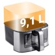Frytkownica beztłuszczowa Air fryer Berdsen BD-656 srebrna