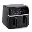 Duża frytkownica beztłuszczowa Air fryer Berdsen BD-657 czarna