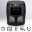 Frytkownica beztłuszczowa Air fryer Berdsen BD-658 czarna