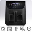 Frytkownica beztłuszczowa Air fryer Berdsen BD-660 czarna