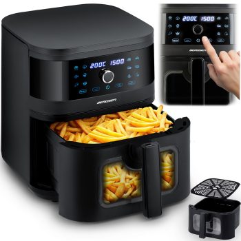 Frytkownica beztłuszczowa Air fryer Berdsen BD-661 czarna