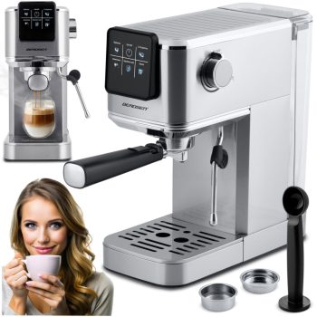 Berdsen BD-770 20 bar-os kávéfőző ezüst (377000)