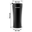 Berdsen Vákuum termosz 470 ml BD-785 fekete (378500)