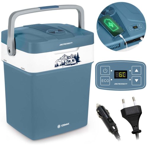 Berdsen Icemax 29 literes ECO üzemmódú utazóhűtő - kék (3828)