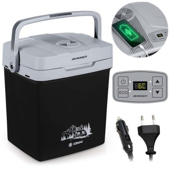   Berdsen Icemax 26 literes ECO üzemmódú utazóhűtő -  fekete (3829)