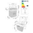 Berdsen Icemax 26 literes ECO üzemmódú utazóhűtő -  fekete (3829)