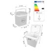Berdsen Icemax 26 literes ECO üzemmódú utazóhűtő - kék (3830)