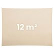 Plonos Négyszögletű napvitorla 3x4m  bézs PL-885