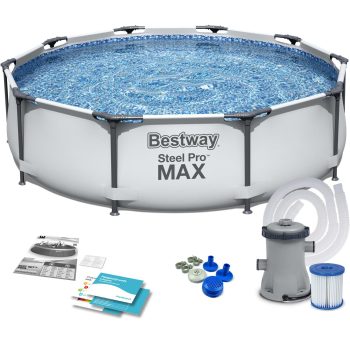   Bestway 56408 Kerti medence kerettel 305 x 76 cm 9 az 1-ben (56408)