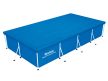 Bestway 58107 medencetakaró 400 x 211 cm-es keretes medencéhez