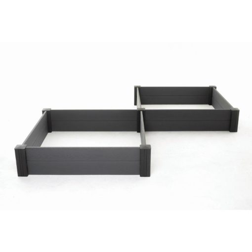 Keter Vista Modular Garden Bed magaságyás, kettős csomagolás, szürke
