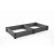 Keter Vista Modular Garden Bed magaságyás, kettős csomagolás, szürke