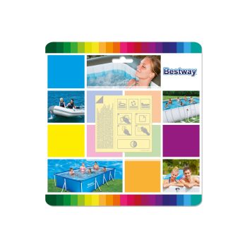   Wodoodporne łatki naprawcze do artykułów dmuchanych Bestway 62091