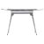 Cattara IGRANE faszenes grill 30 x 60 cm összecsukható