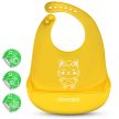 Ricokids szilikon etetőelőke sárga (700390)