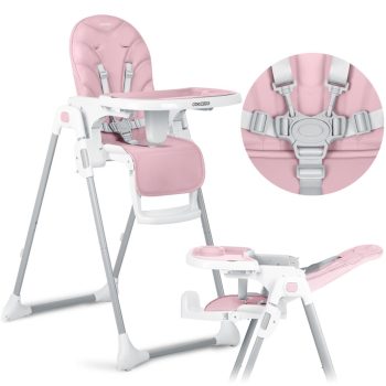 Ricokids Tulo rózsaszín etetőszék (700602)