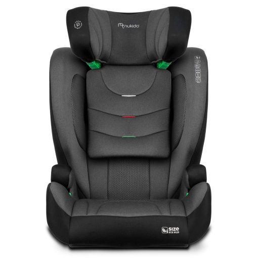 Nukido Louis Soft autósülés fekete-szürke 15-36 kg ISOFIX