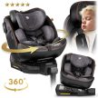 Nukido Prestige Line fekete és szürke autósülés 0-36 kg ISOFIX (710100)