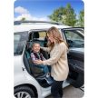 Nukido Prestige Line autósülés, fekete és kék, 0-36 kg, ISOFIX rögzítéssel (710101)