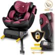 Nukido Prestige Line fekete és rózsaszín autósülés 0-36 kg ISOFIX (710102)