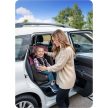 Nukido Prestige Line fekete és rózsaszín autósülés 0-36 kg ISOFIX (710102)
