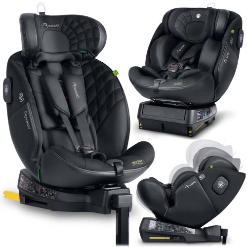 Nukido Aero Line autósülés, fekete 0-36 kg ISOFIX