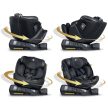 Nukido Aero Line autósülés, fekete 0-36 kg ISOFIX