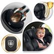 Nukido Aero Line autósülés, fekete 0-36 kg ISOFIX