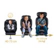 Nukido Aero Line autósülés, fekete 0-36 kg ISOFIX