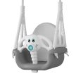 Ricokids Elefánt 3 az 1-ben vödörhinta szürke és fehér (770200)