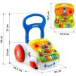 RK-744 Ricokids 2 az 1-ben zenélő oktató járókeret, fehér