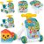 Ricokids 4 az 1-ben zenés járókeret, kék 781900