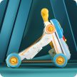 Ricokids 4 az 1-ben zenés járókeret, kék 781900