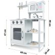 Ricokids fából készült konyha gyerekeknek 60 x 30 x 85 cm (7835)