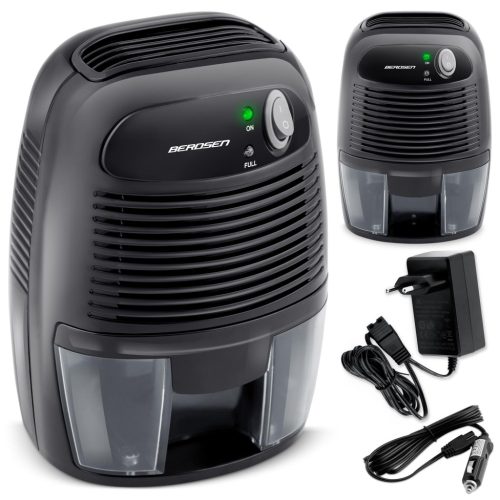 Berdsen BR-68B Páramentesítő - nedvességelnyelő autós adapterrel fekete